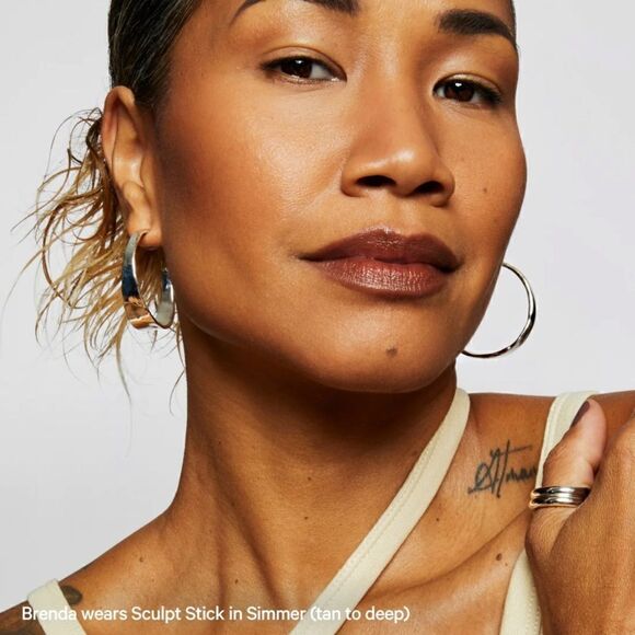 🌻 MILK MAKEUP Sculpt Stick Cream Contour Stick Simmer Tan to deep New FullSz - Picture 7 of 10